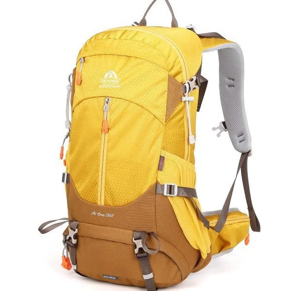 30L hiking backpack portable frame outdoor sport mountaineering backpack lightweight suspension travel climbing hiking bag men