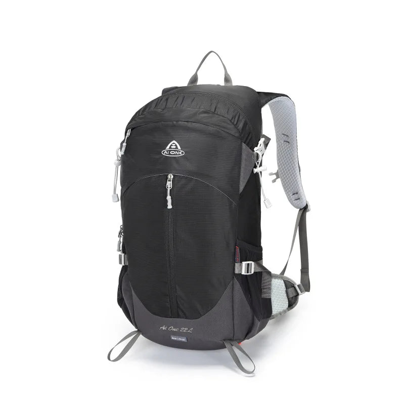 22L Lightweight Hiking Backpack with Rain Cover, Outdoor Sport Travel Bag Daypack for Camping Climbing Skiing Cycling Men Women