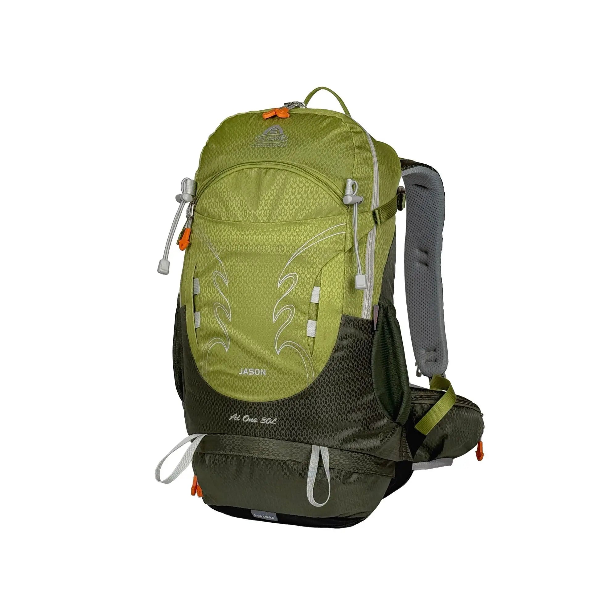 Aione Lightweight Outdoor Hiking Backpack Men Women's 30L Travel Durable Nylon Shoulder Bag Camping Trekking Water Bottle Pouch