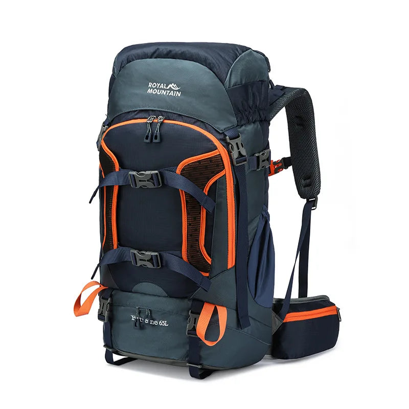 Waterproof Outdoor Sports Hiking Camping Backpack Women's with Dustproof Rainproof Cover Nylon Travel Bags Camping Equipment Men