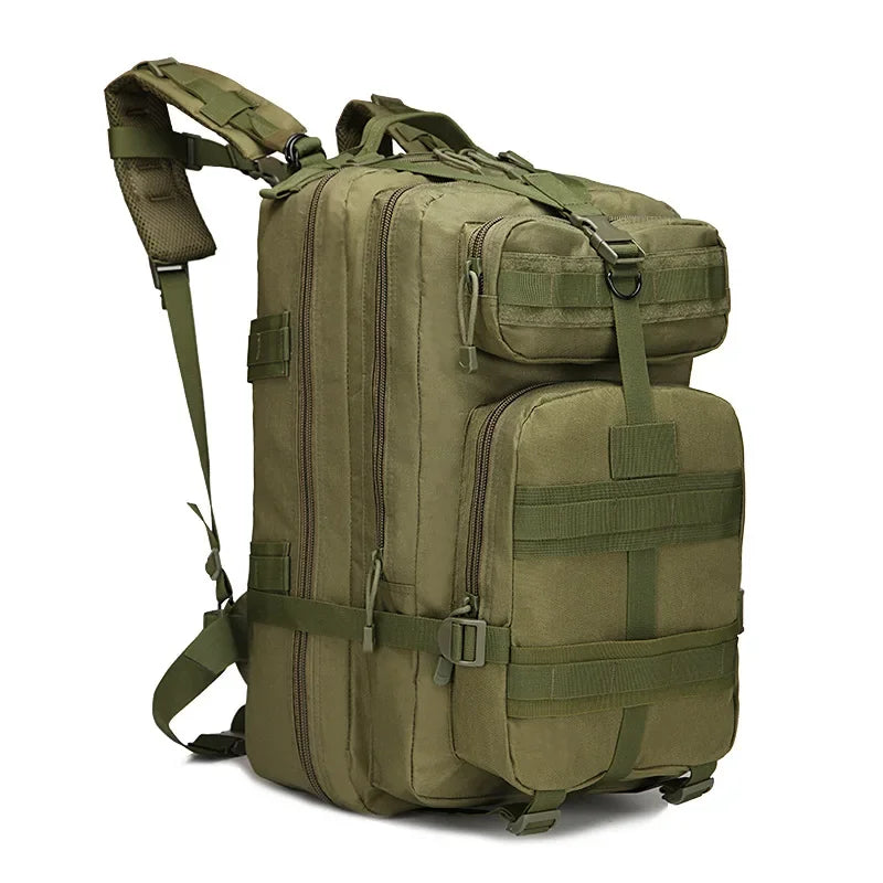 40L Classic Tactical Backpack Travel Sports Camouflage Bag Outdoor Climbing Hunting Backpack Fishing Hiking Nylon 3P Pack Bag