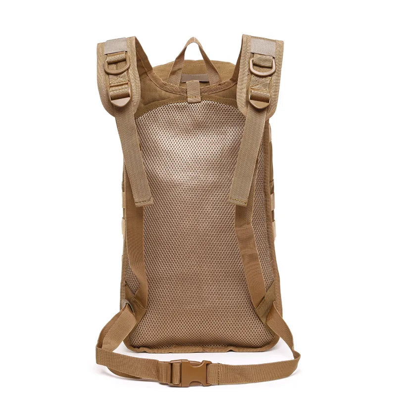 15L Bicycle Cycling Bag Bike Bags Water Climbing Backpack Camping Riding Travel Molle Tactical Outdoor Hydration Sack Fanny Pack