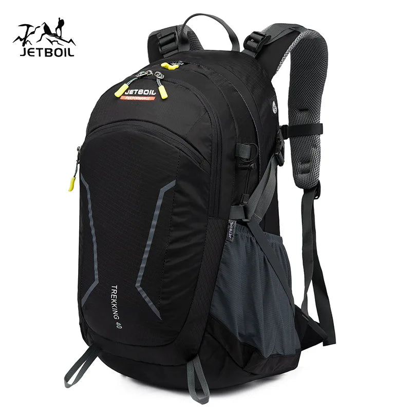 Outdoor Camping Travelling Mountain Waterproof Lightweight Packable Hiking Backpack with Rain Cover