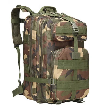 40L Classic Tactical Backpack Travel Sports Camouflage Bag Outdoor Climbing Hunting Backpack Fishing Hiking Nylon 3P Pack Bag