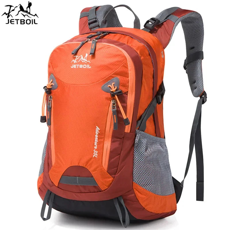 35L Hiking Backpacks Outdoor Waterproof Men and Women Mountaineering Travel Sports Backpack Large Capacity Camping Bag