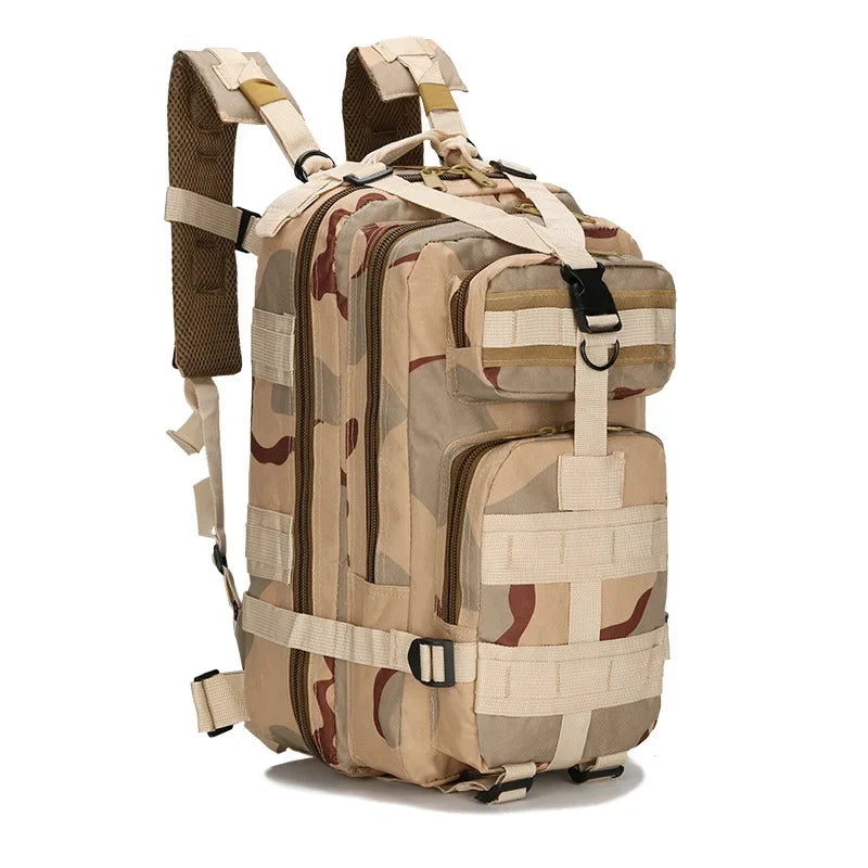 Classic Tactical Backpack Travel Sports Camouflage Bag Outdoor Climbing Hunting Backpack Fishing Hiking Nylon 3P Pack Bag
