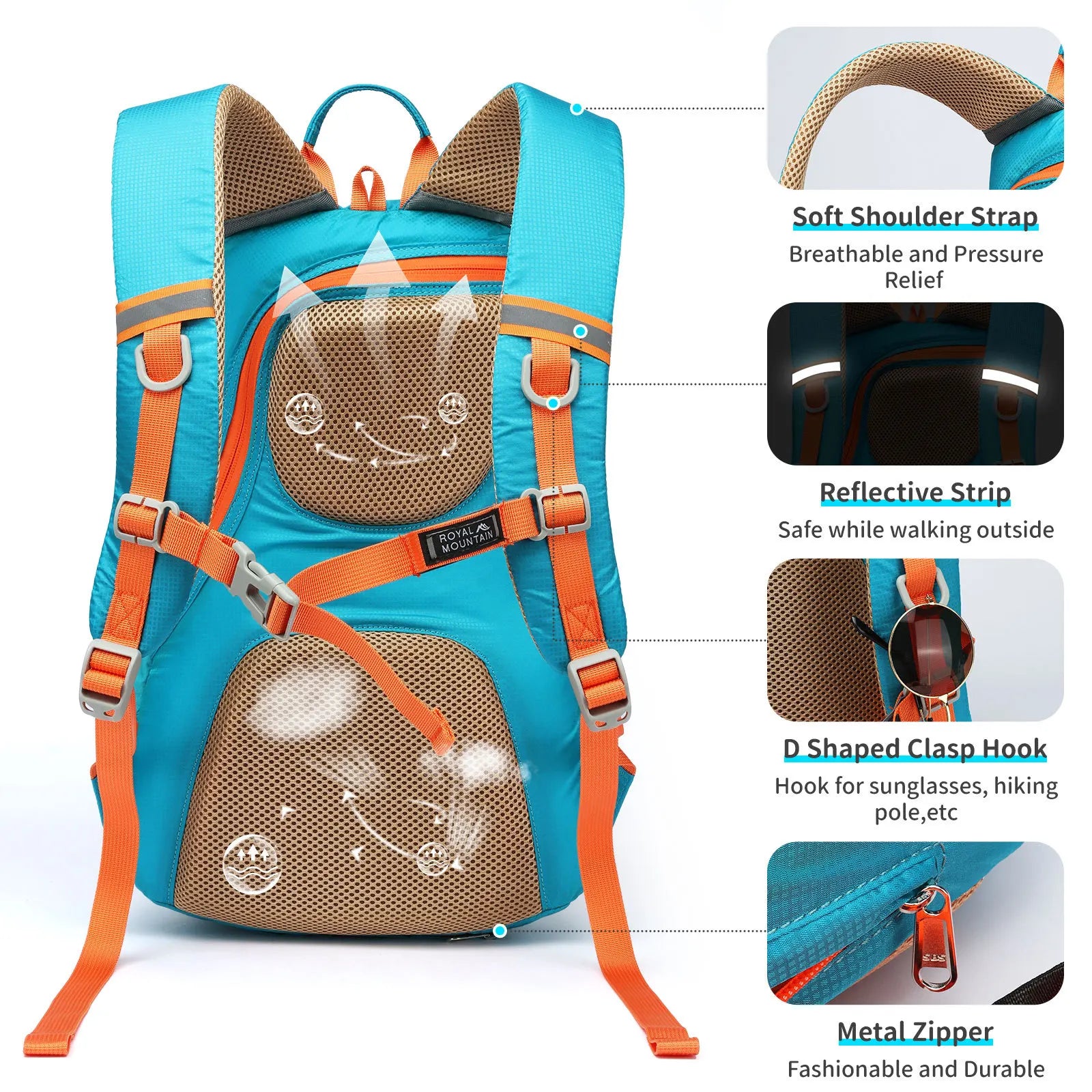 20L Outdoor Hiking Camping Backpack Bag Men Outdoor Waterproof Light Climbing Bag Woman Cycling Backpack With Waterproof Cover