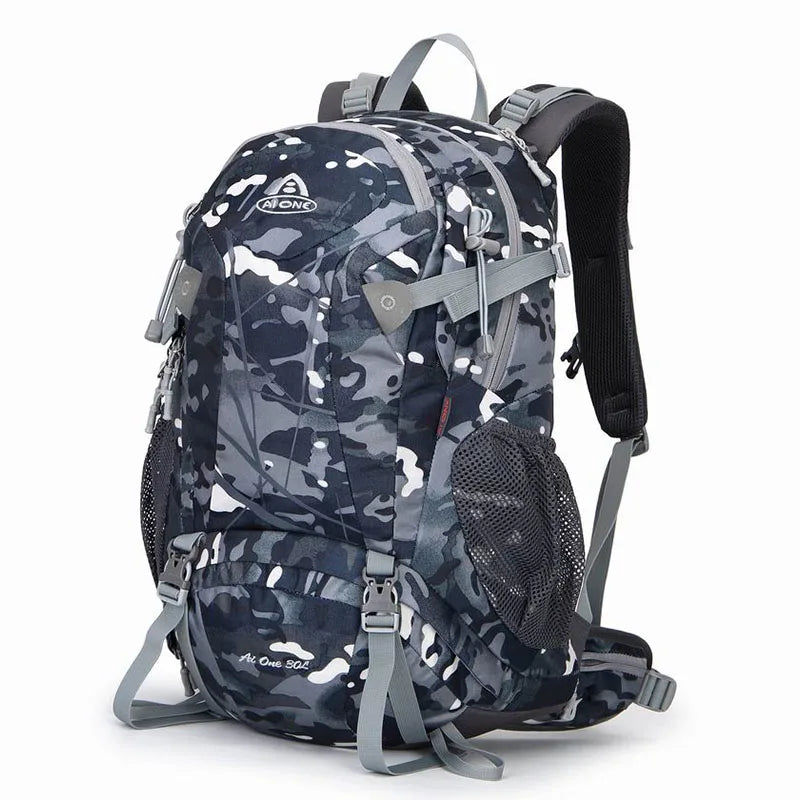 Waterproof Travel Hiking Backpack Sports Cycling Camping Backpack Rucksack Men Mountaineering Trekking Duffle Bagpack 900D 30L