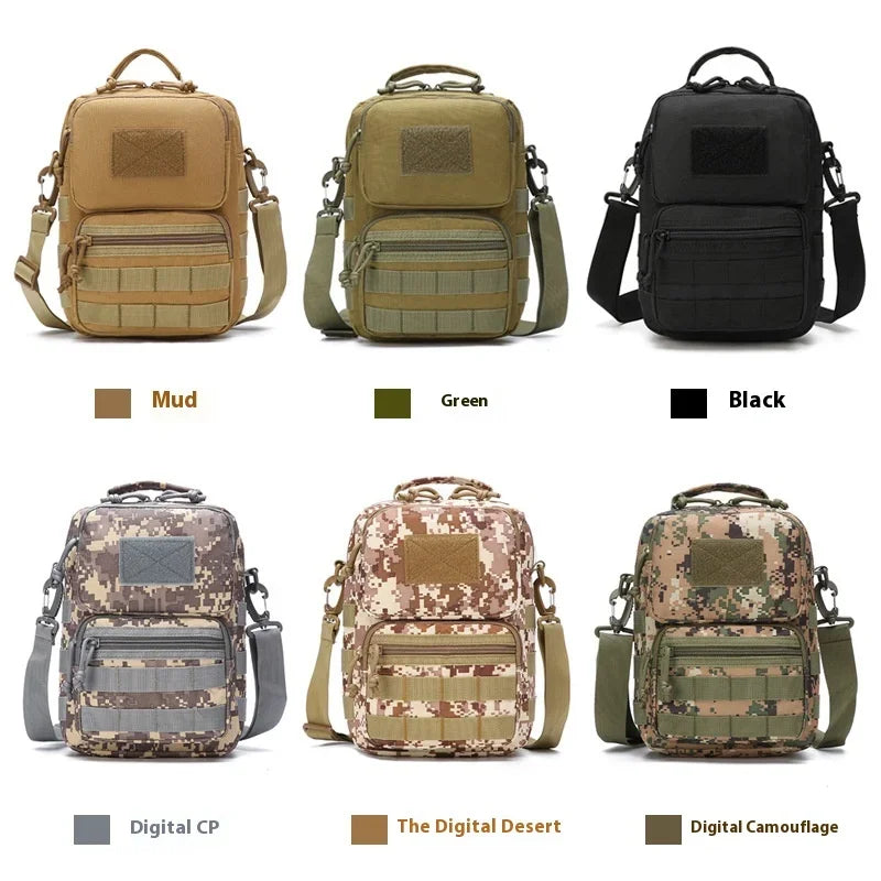 Outdoor Sports Crossbody Shoulder Bag Men's Chest Pack Handbag Hiking Camping Sling Backpack Trekking Hunting Molle Backpack