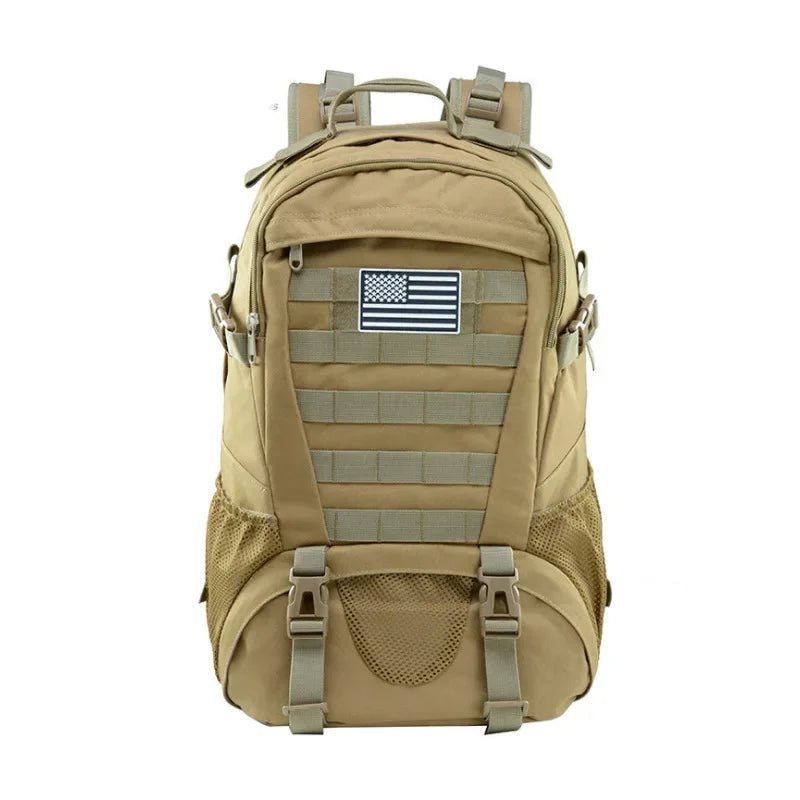 35L Military Tactical Backpack Army Bag MOLLE Trekking Backpack GYM Women Men EDC Outdoor Hiking Rucksack Witch Bottle Holder