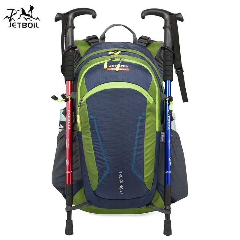 Outdoor Camping Travelling Mountain Waterproof Lightweight Packable Hiking Backpack with Rain Cover