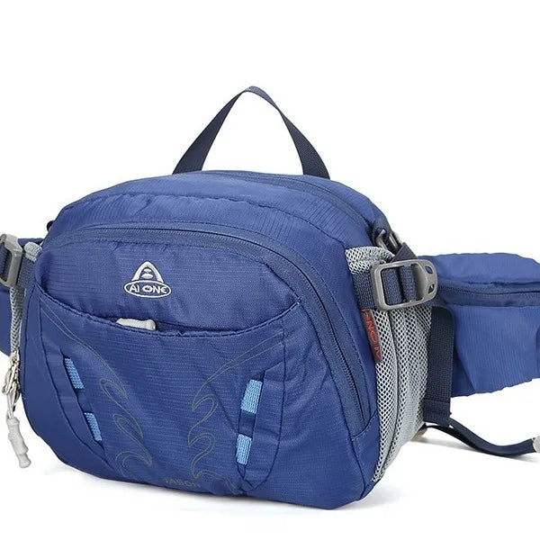 Aiwang Multi-Functional Outdoor Sports Casual Hiking Travel Nylon Men's Single Shoulder Slant Bag Large Capacity Crossbody Bag