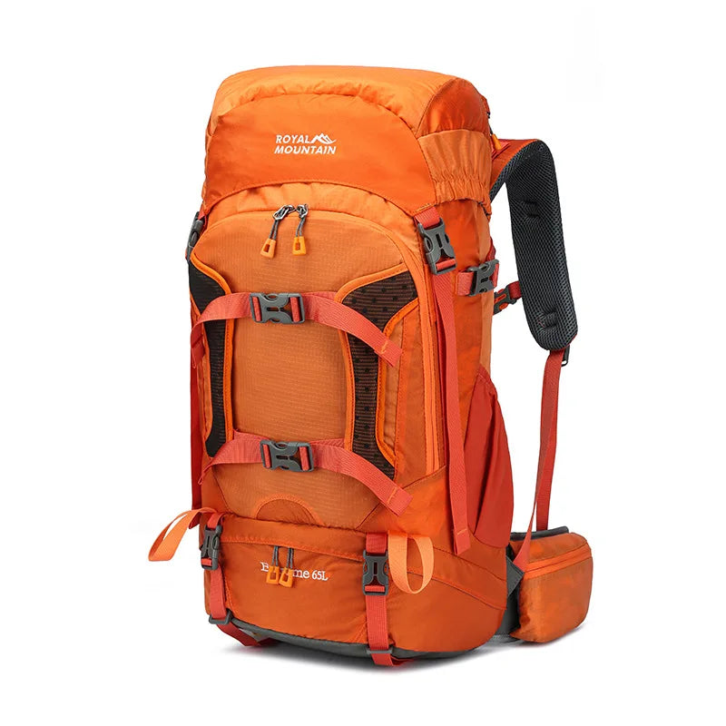 Waterproof Outdoor Sports Hiking Camping Backpack Women's with Dustproof Rainproof Cover Nylon Travel Bags Camping Equipment Men