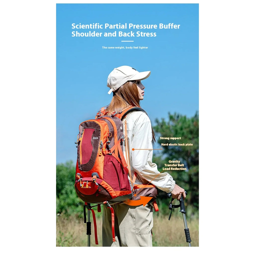 Outdoor Sports Bag Nylon Waterproof Large Capacity Travel Cycling Backpack Fashion Hiking Bag