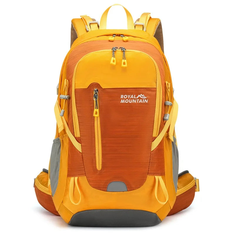 Nylon Waterproof Backpack Casual Outdoor 35L Large Capacity Travel Backpacks Hiking Camping Mountaineering Bag Youth Sports Bags