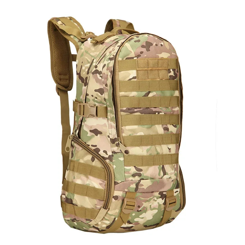 35L Tactical Daypack Military Backpack MOLLE System Suitable Students School Assault Missions Hunting Trips Trekking Travel
