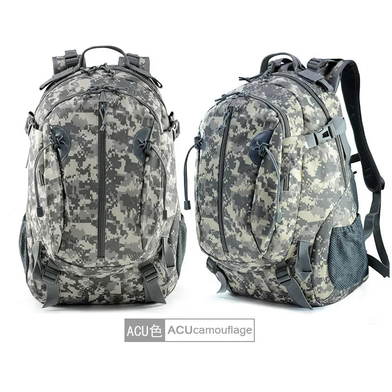 Men's New Large Capacity Backpacks Outdoor Sports Oxford Cloth Waterproof Bag Camouflage Tactical Backpack