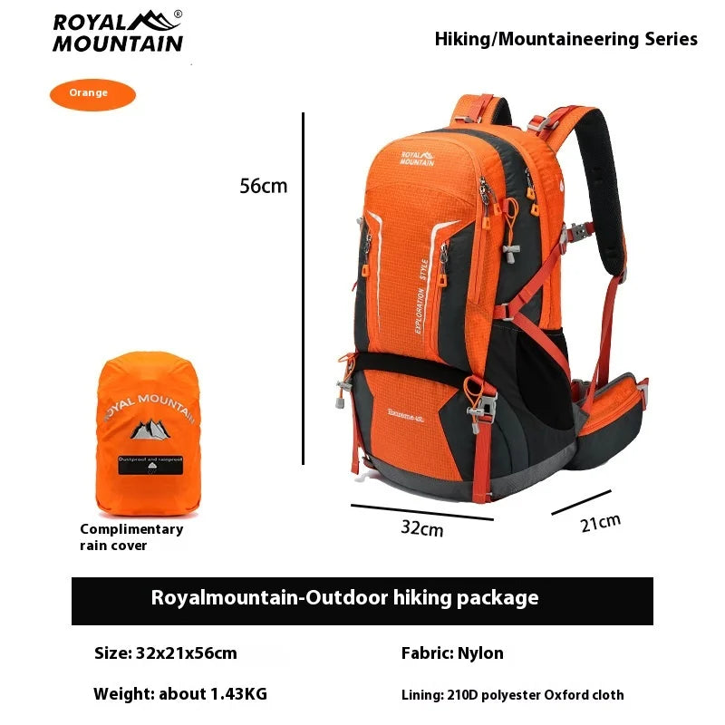 45L Outdoor Climbing Backpack Suspension Large Capacity Camping Travel Multi-functional Waterproof Lightweight Shoulder Backpack