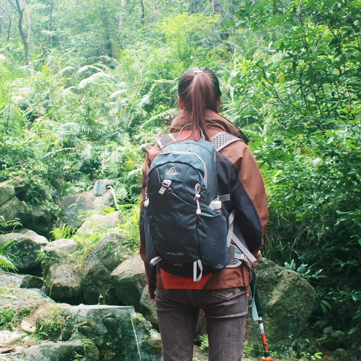 25L Sports Hiking Outdoor Backpack Camping Climbing Bag Nylon Multifunctional Bicycle Bike Bag Travel Shoulder Bag for Men Women