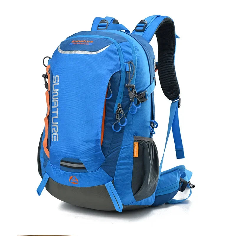 Travel Hiking Backpack 40L Trekking Bag Men Women Durable Outdoor Sports Daypack for Climbing Mountaineering Fishing Bicycle