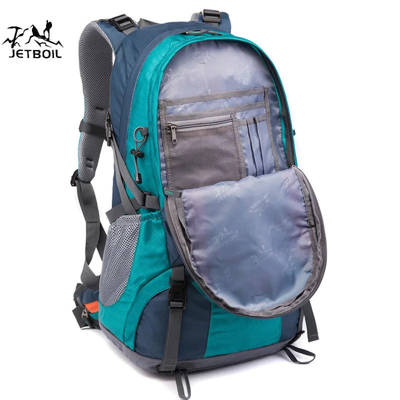 Breathable and Waterproof Outdoor Sports Backpack 50 liters Men and Women Shoulder Large Capacity Mountaineering Hiking Backpack