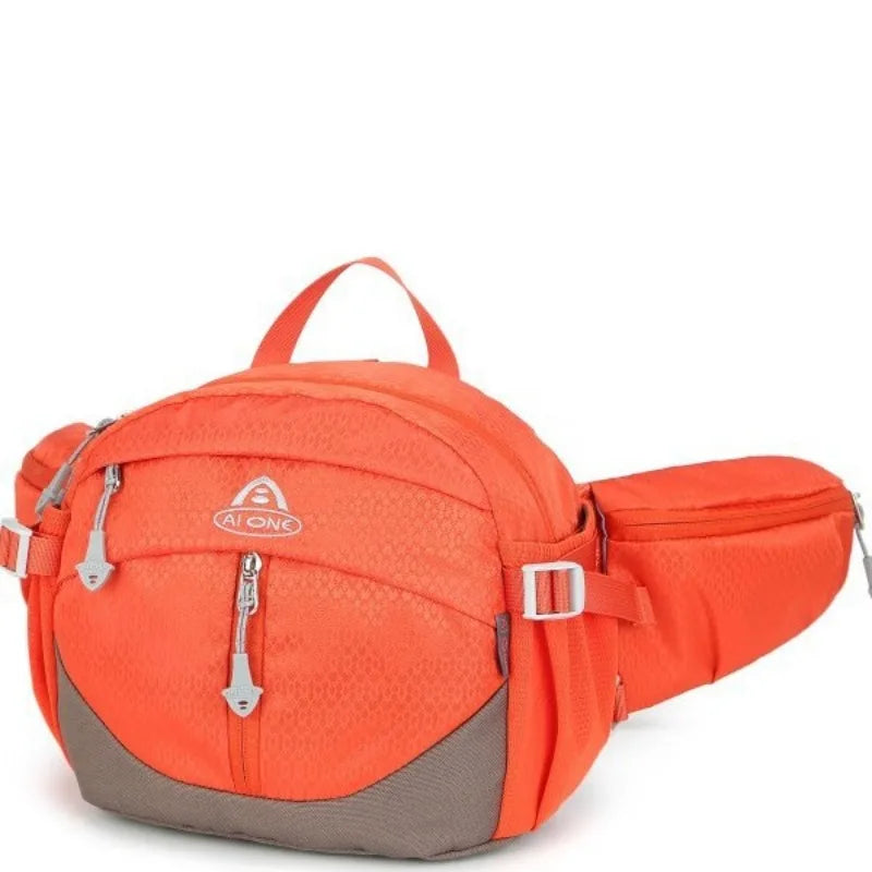 Small Travel Backpack Nylon Waist Pack - Adjustable Outdoor Fanny Pack for Hiking Camping, Water-Resistant Lightweight Belt Bag