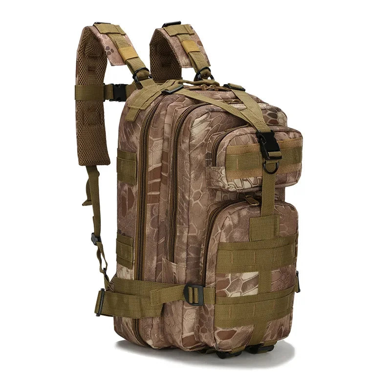 Classic Tactical Backpack Travel Sports Camouflage Bag Outdoor Climbing Hunting Backpack Fishing Hiking Nylon 3P Pack Bag