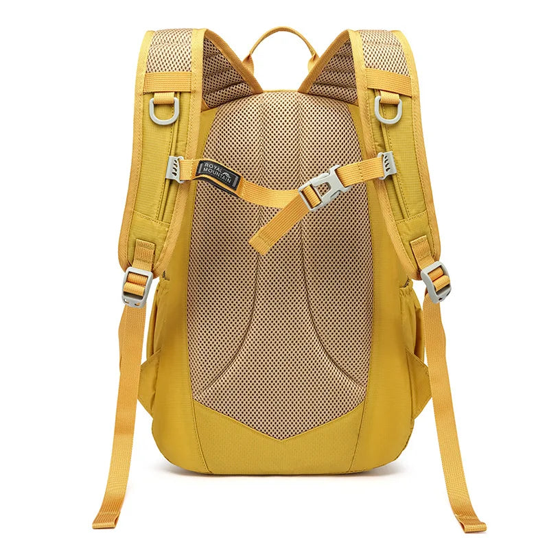 Fashion Women's Men Travelling Hiking Waterproof Outdoor Lightweight Camping Small Backpack Simple Casual Travel College Bag