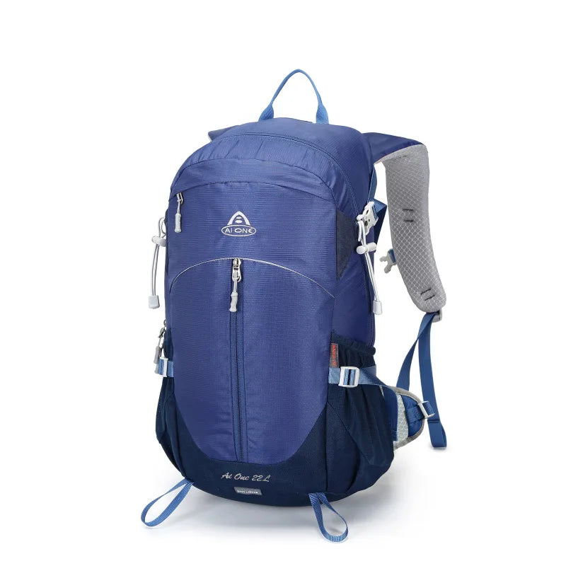 22L Lightweight Hiking Backpack with Rain Cover, Outdoor Sport Travel Bag Daypack for Camping Climbing Skiing Cycling Men Women