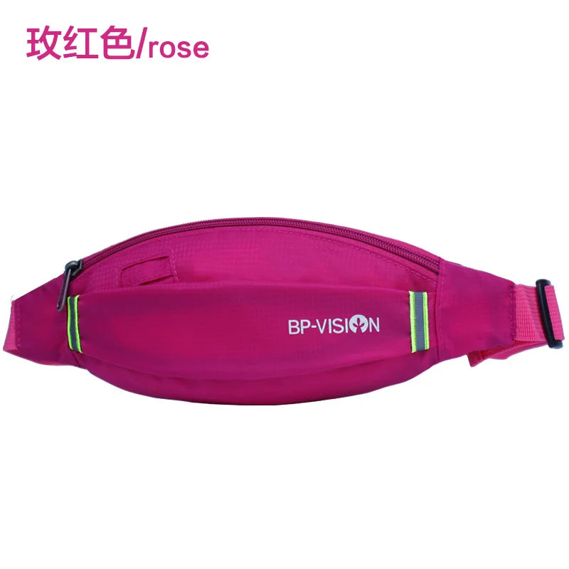 Women Large Capacity Sports Crossbody Bag Fashion and Slim Fitness Waist Bag for Men Multi-function Casual Crossbody Bag