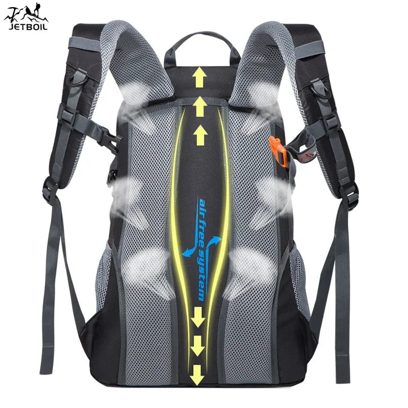 35L Hiking Backpacks Outdoor Waterproof Men and Women Mountaineering Travel Sports Backpack Large Capacity Camping Bag