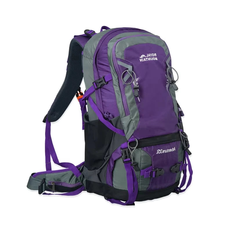 Travel Backpack Camping Men Large Multifunctional Tourist Rucksack Nylon Waterproof Outdoor Sports Climbing Mountaineering Bag