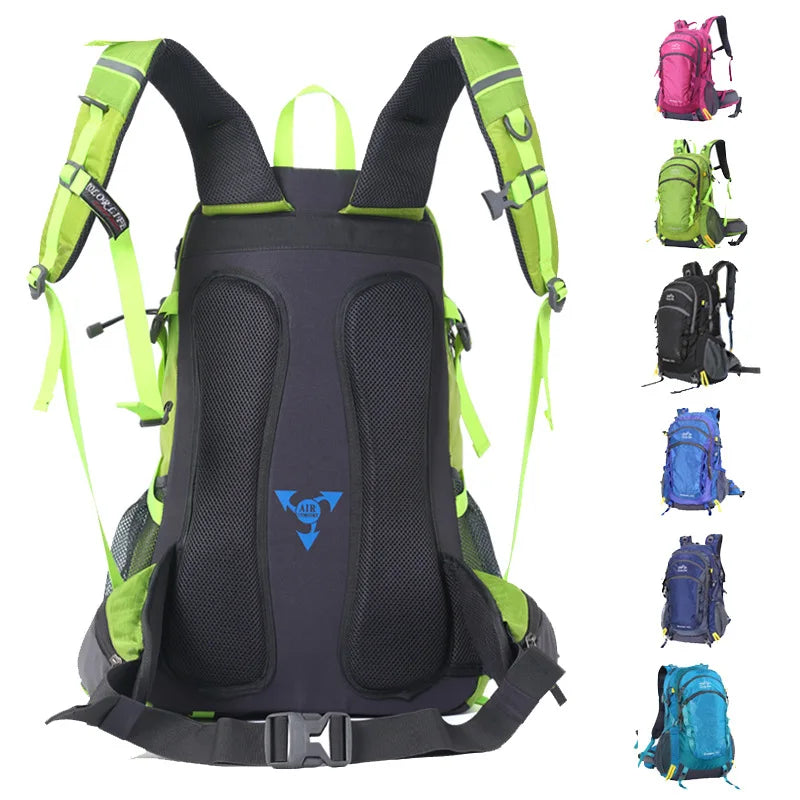 Outdoor Sports Short Distance Trip Backpack Mountaineering Duffel Bag Camping Travel Knapsack Climbing Hiking Hydration Rucksack