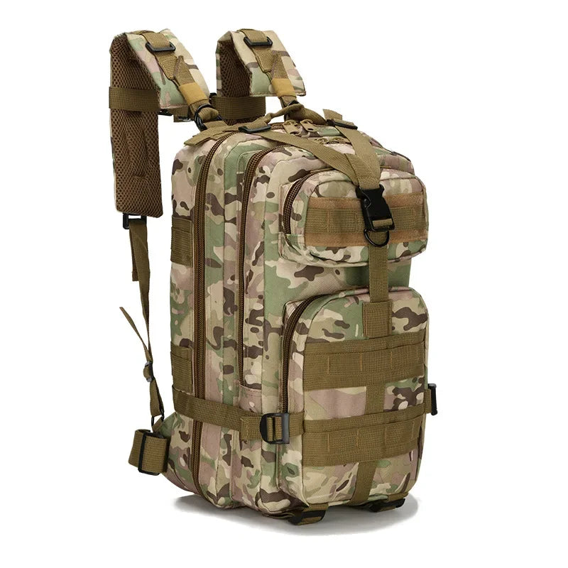 Classic Tactical Backpack Travel Sports Camouflage Bag Outdoor Climbing Hunting Backpack Fishing Hiking Nylon 3P Pack Bag