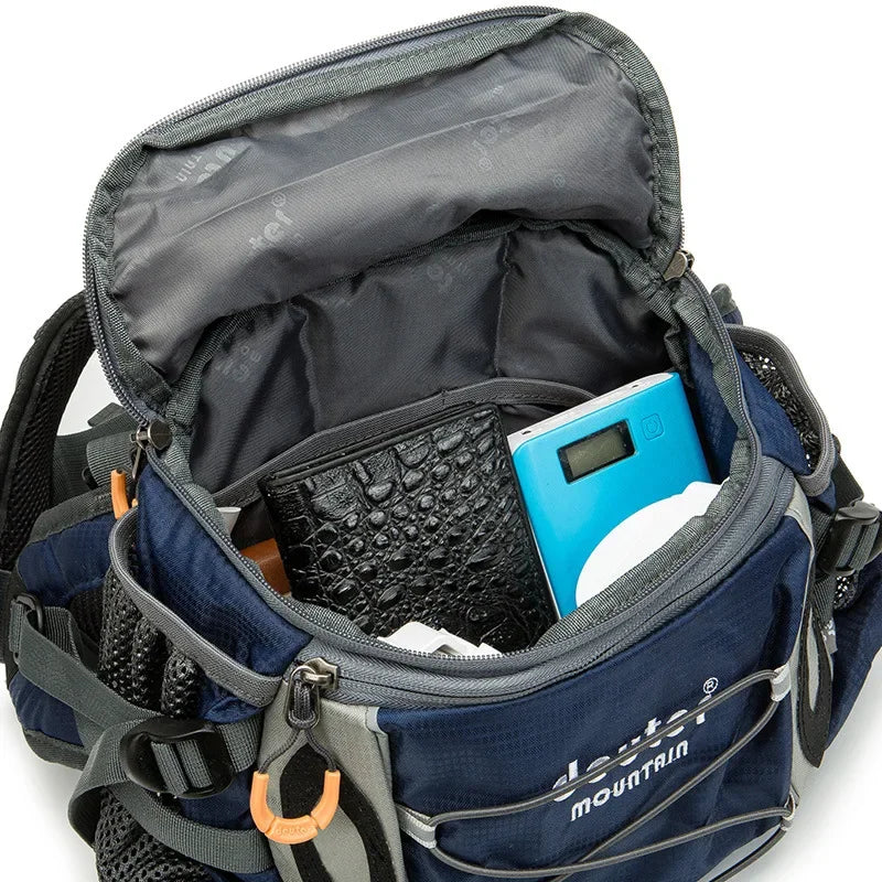 Outdoor Sports Waist Bag Cycling Camping Climbing Men's Backpack Hiking Shoulder Running Water Bottle Bicycle Fanny Pack Fishing