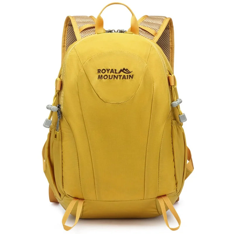 Fashion Women's Men Travelling Hiking Waterproof Outdoor Lightweight Camping Small Backpack Simple Casual Travel College Bag