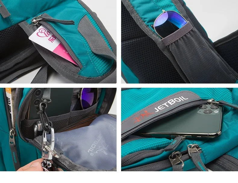 Outdoor Sports Chest Bag Unisex Waterproof Single Shoulder Backpack Cycling Hiking Fitness Multi-Functional Crossbody Pack