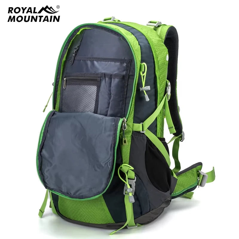 45L Outdoor Climbing Backpack Suspension Large Capacity Camping Travel Multi-functional Waterproof Lightweight Shoulder Backpack