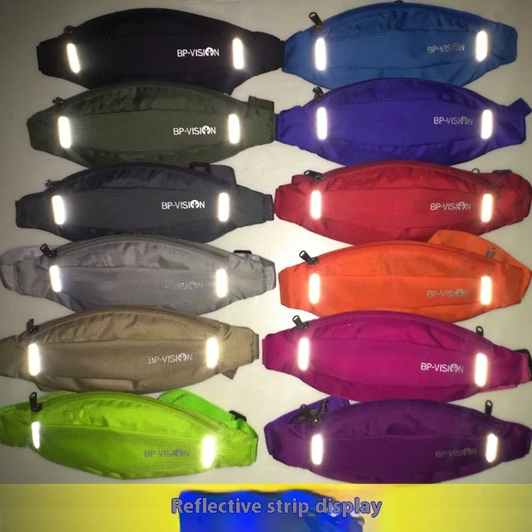 Women Large Capacity Sports Crossbody Bag Fashion and Slim Fitness Waist Bag for Men Multi-function Casual Crossbody Bag