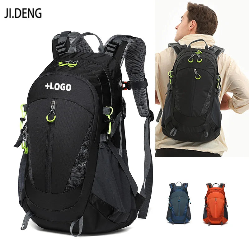 40L Water Resistant Travel Backpack Camp Hike Laptop Daypack Trekking Climb Back Bags For Men Women