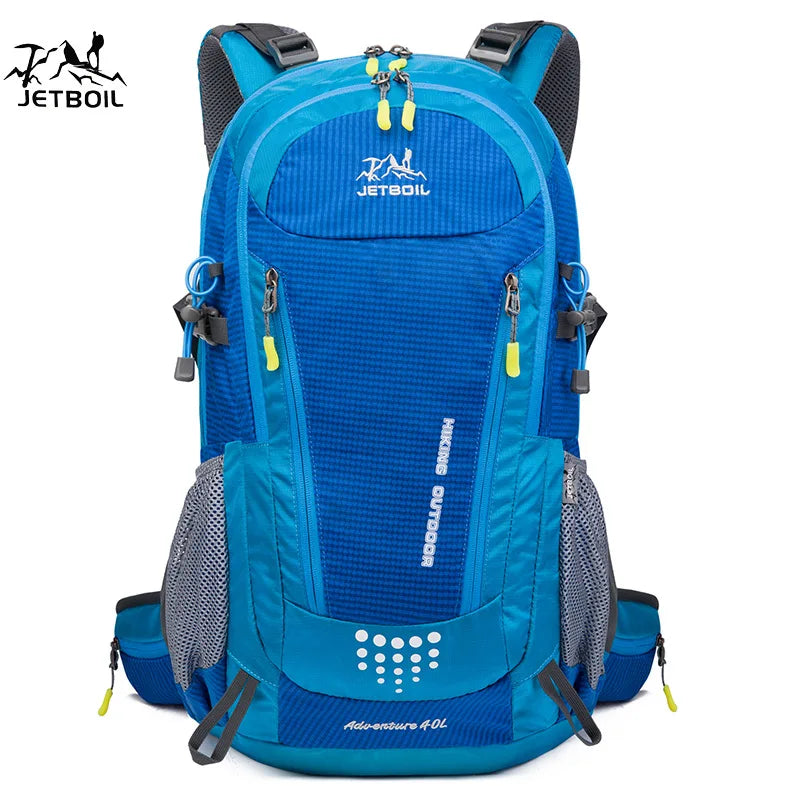 40L Hiking Backpacks Outdoor Waterproof Men and Women Mountaineering Travel Sports Backpack Large Capacity Camping Bag