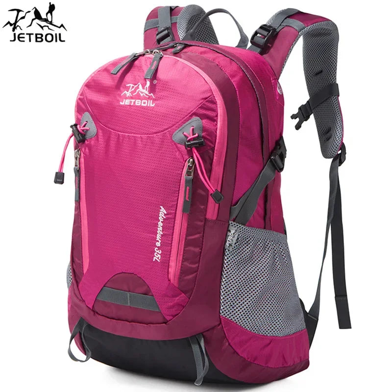 35L Hiking Backpacks Outdoor Waterproof Men and Women Mountaineering Travel Sports Backpack Large Capacity Camping Bag