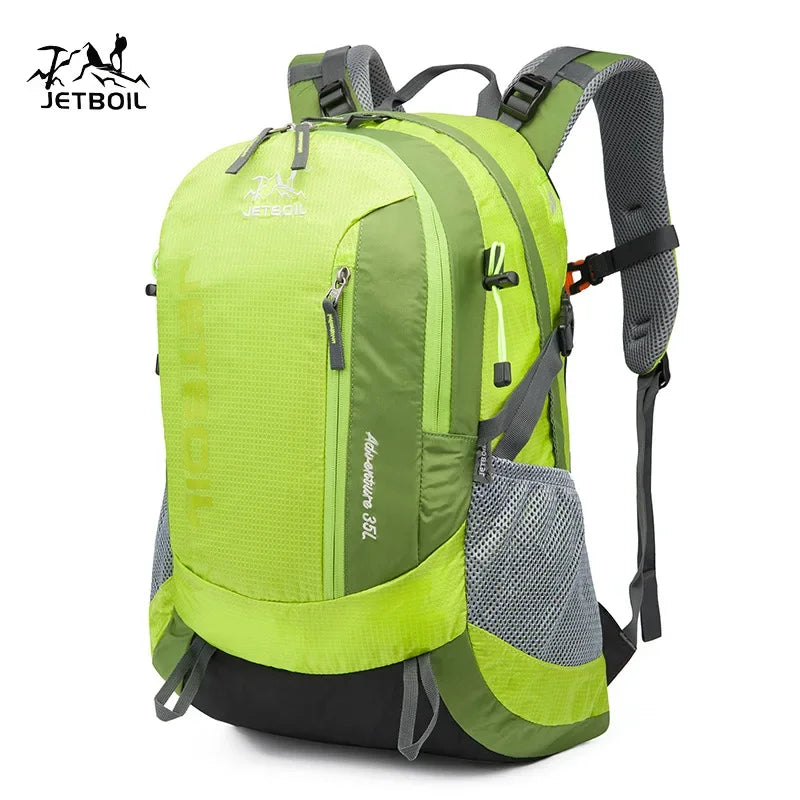 Mountaineering Backpack Men's and Women's 35L Lightweight Hiking Travel Bag Outdoor Camping Waterproof Storage Bags