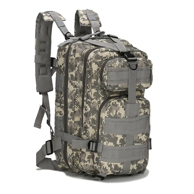 Classic Tactical Backpack Travel Sports Camouflage Bag Outdoor Climbing Hunting Backpack Fishing Hiking Nylon 3P Pack Bag