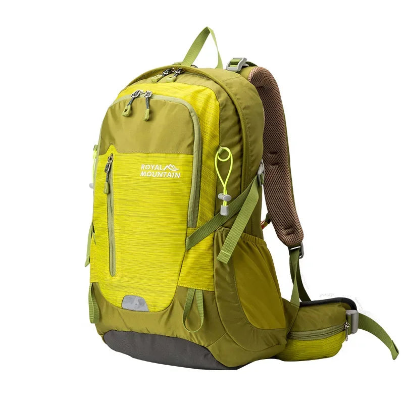 Nylon Waterproof Backpack Casual Outdoor 35L Large Capacity Travel Backpacks Hiking Camping Mountaineering Bag Youth Sports Bags