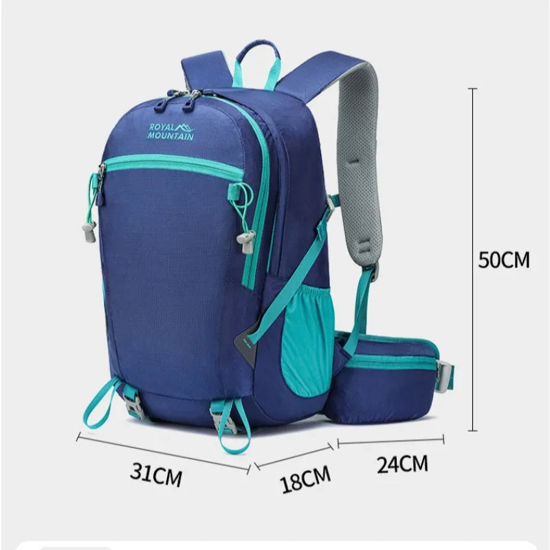 Travel Backpack Men's & Women's High-quality Nylon Waterproof Hiking Mountaineering Backpacks Large Capacity Outdoor Sport Bag