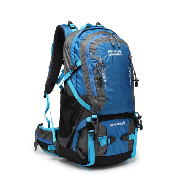 Travel Backpack Camping Men Large Multifunctional Tourist Rucksack Nylon Waterproof Outdoor Sports Climbing Mountaineering Bag