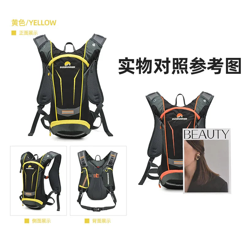 Waterproof Bicycle Bag Cycling Backpack Breathable Rucksack Outdoor Hiking Riding Camping Hydration Bike Backpack