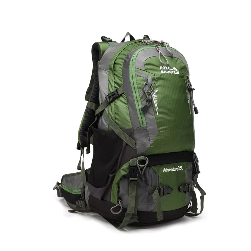 Travel Backpack Camping Men Large Multifunctional Tourist Rucksack Nylon Waterproof Outdoor Sports Climbing Mountaineering Bag