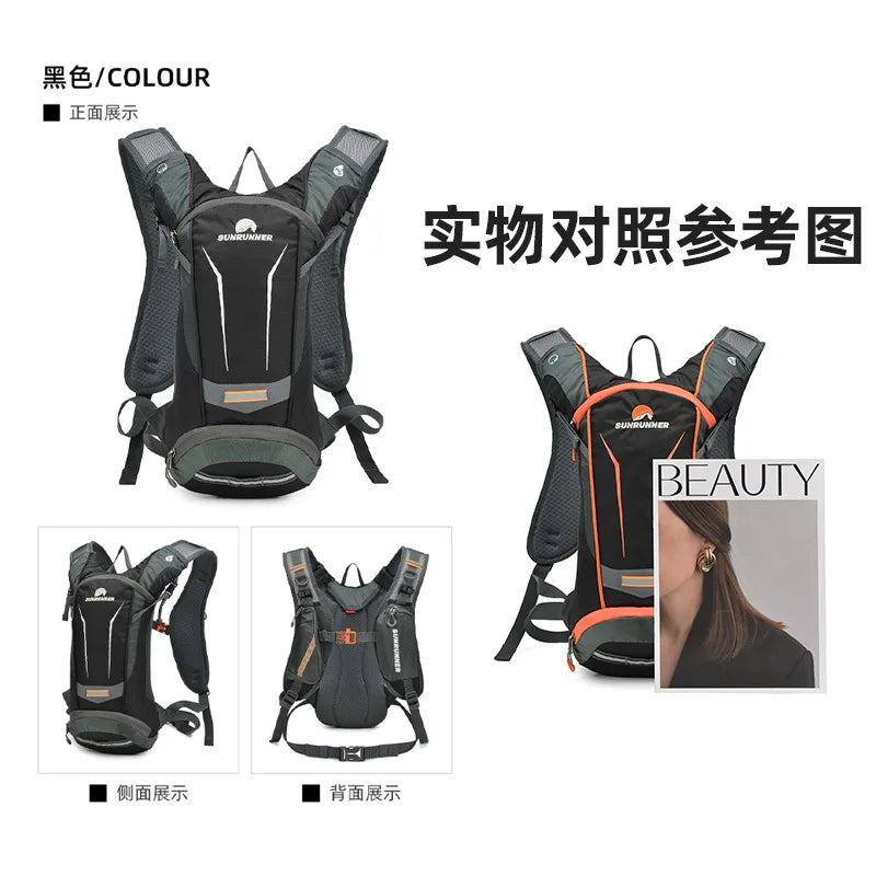 Waterproof Bicycle Bag Cycling Backpack Breathable Rucksack Outdoor Hiking Riding Camping Hydration Bike Backpack